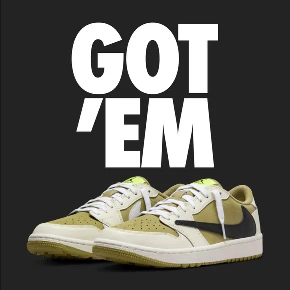 Jordan 1 Low Golf X Travis Scott SIZE 15 Super RARE. Golf. Travis Scott. Jordan1 - Picture 17 of 17